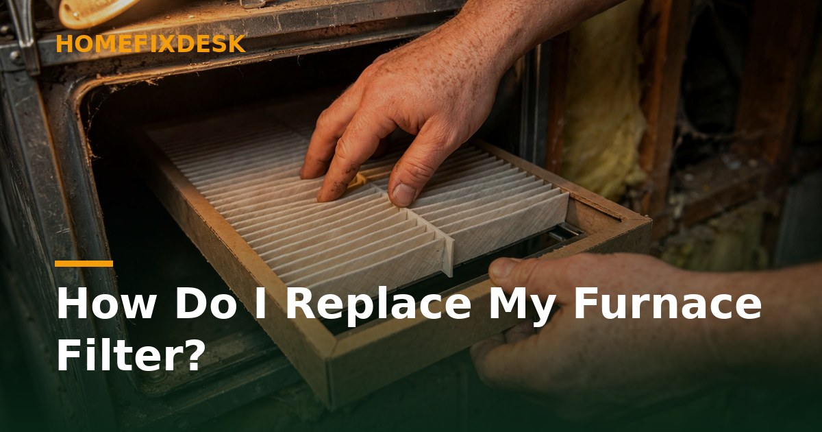 How Do I Replace My Furnace Filter?