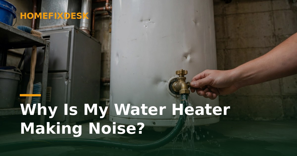 Why Is My Water Heater Making Noise?