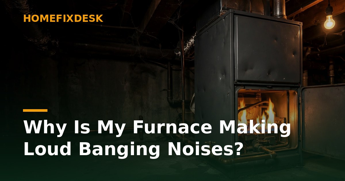 Why Is My Furnace Making Loud Banging Noises?