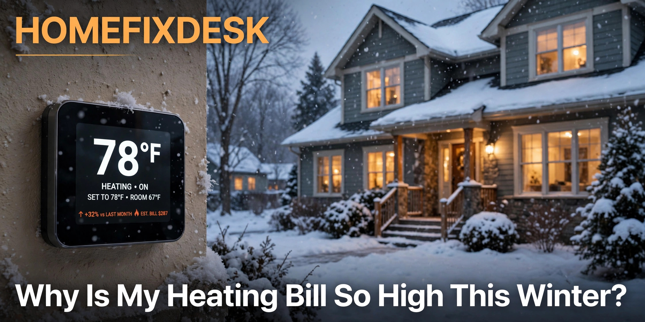 Why Is My Heating Bill So High This Winter?