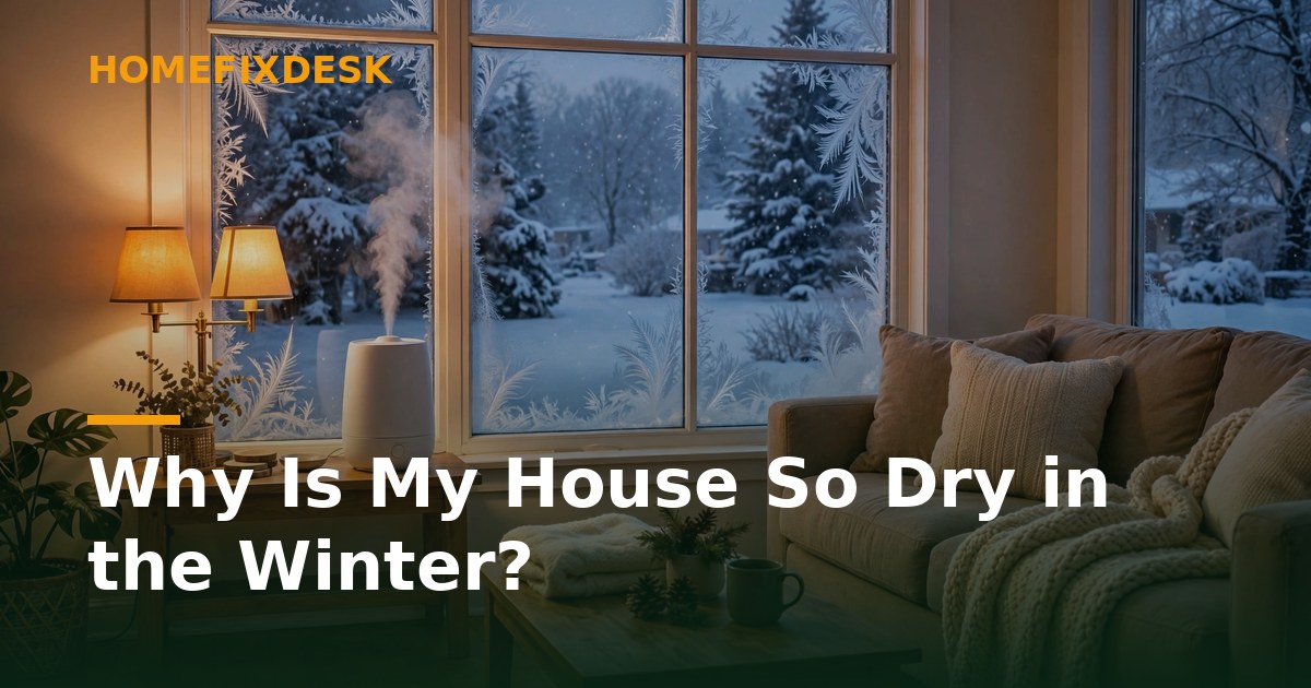 Why Is My House So Dry in the Winter?