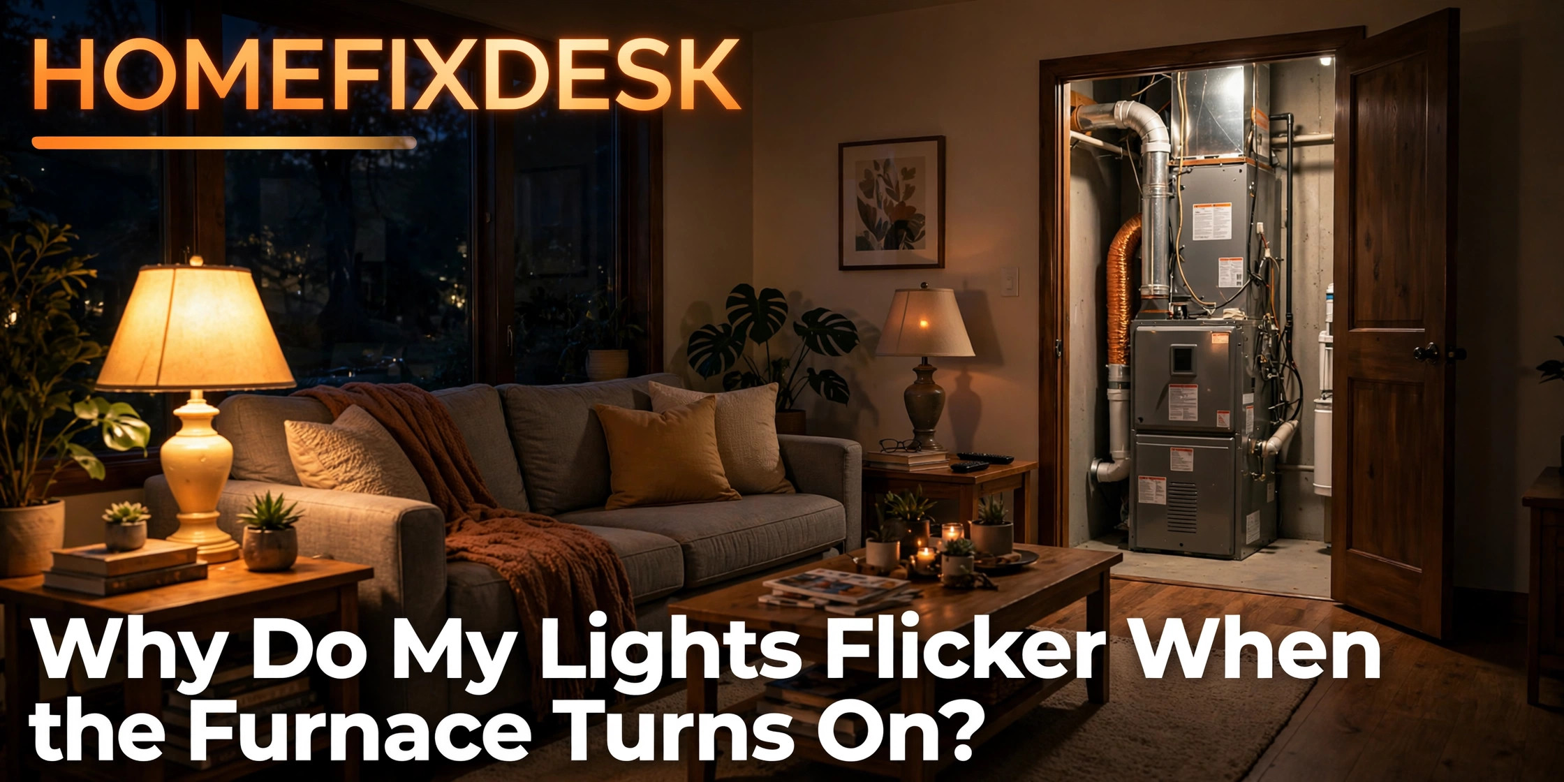 Why Do My Lights Flicker When the Furnace Turns On?