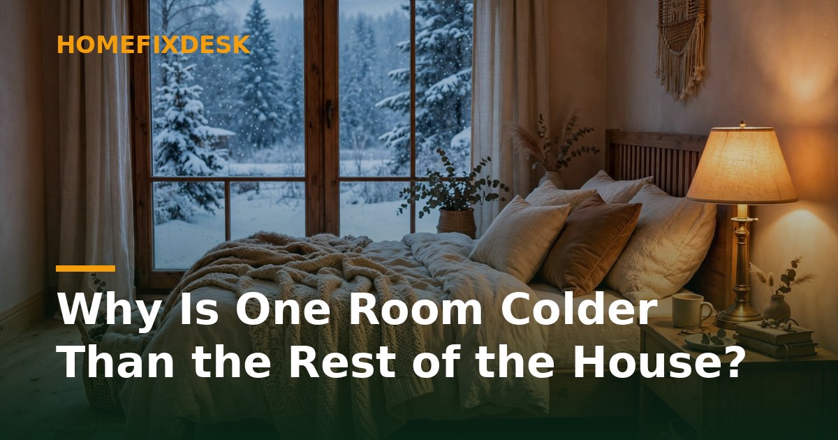 Why Is One Room Colder Than the Rest of the House?